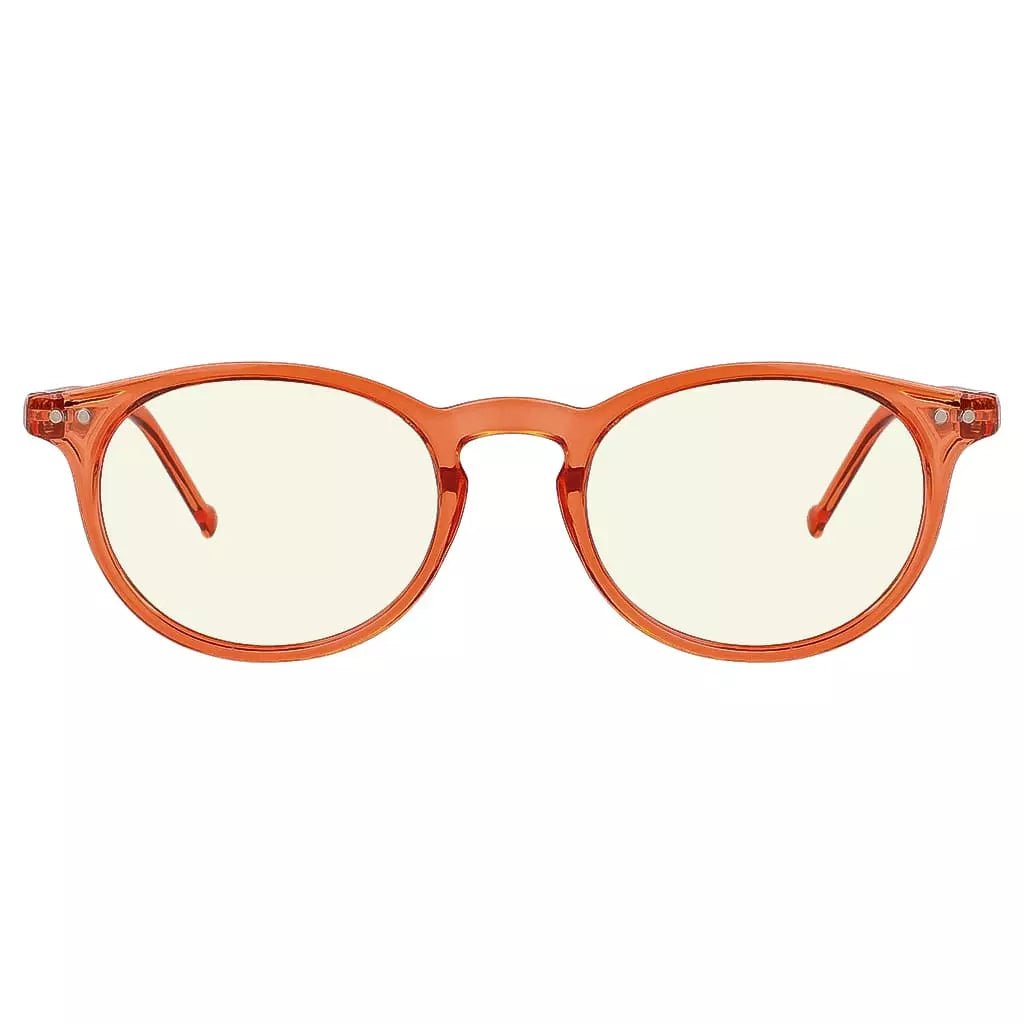 Oval Round Blue Light Blocking Glasses for Women Men