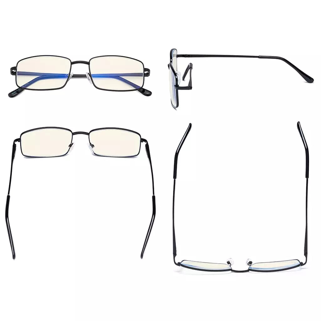 Wirerim Blue Light Blocking Eyeglasses For Men Women