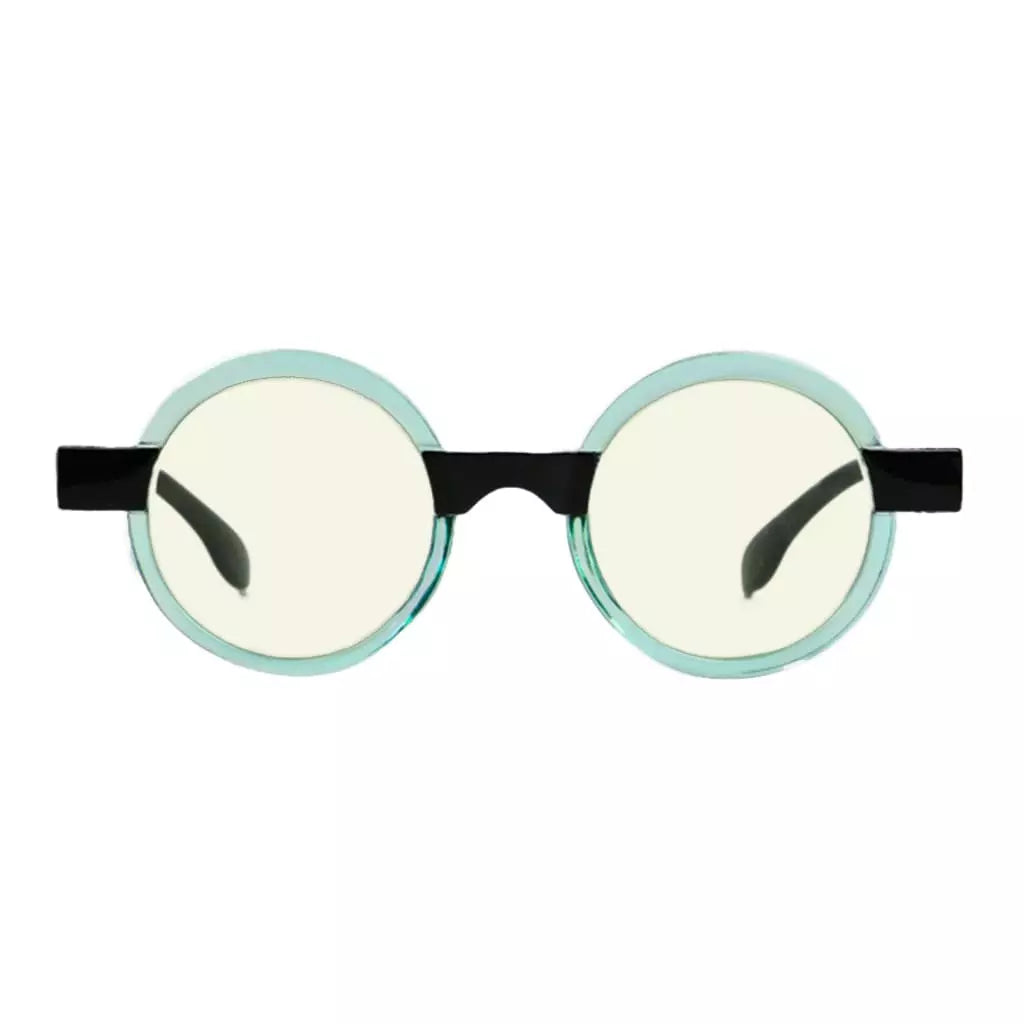 Small Round Blue Light Blocking Glasses Women