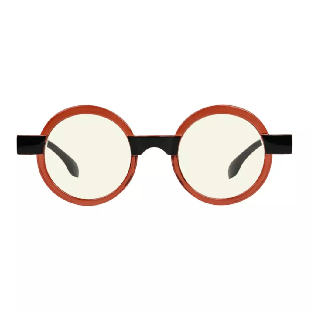 Small Round Blue Light Blocking Glasses Women