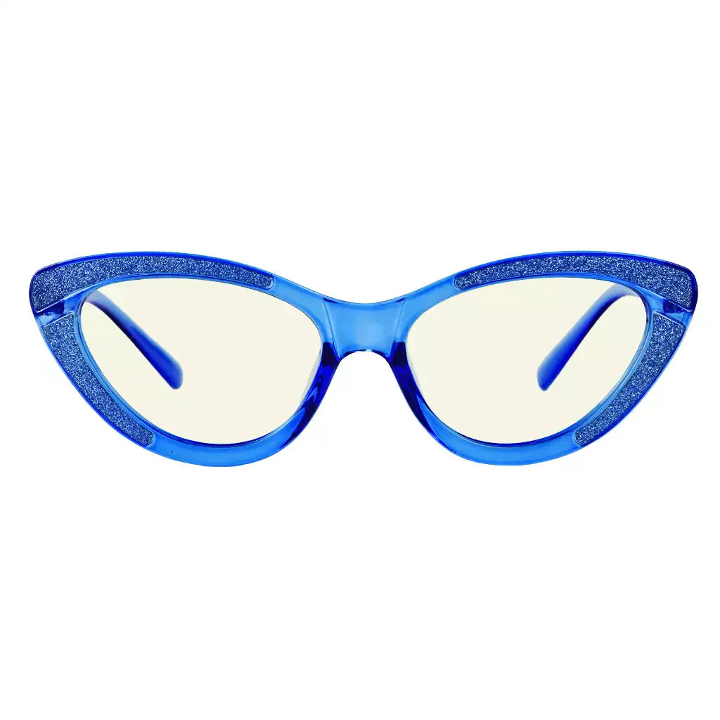 Cat Eye Blue Light Blocking Reading Glasses Women
