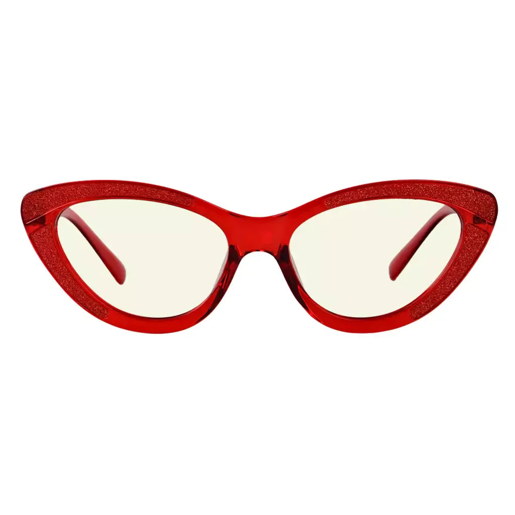 Cat Eye Blue Light Blocking Reading Glasses Women