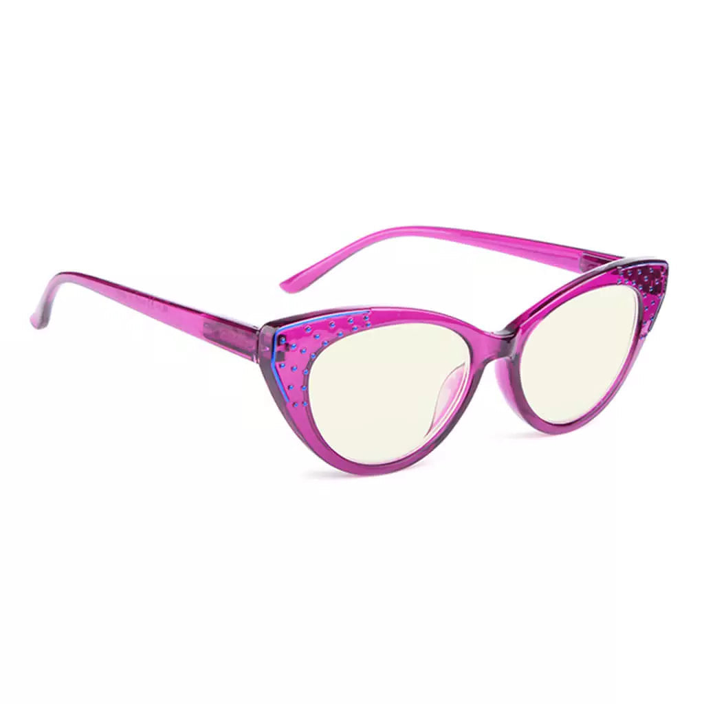 Cat-eye Blue Light Blocking Reading Glasses Women