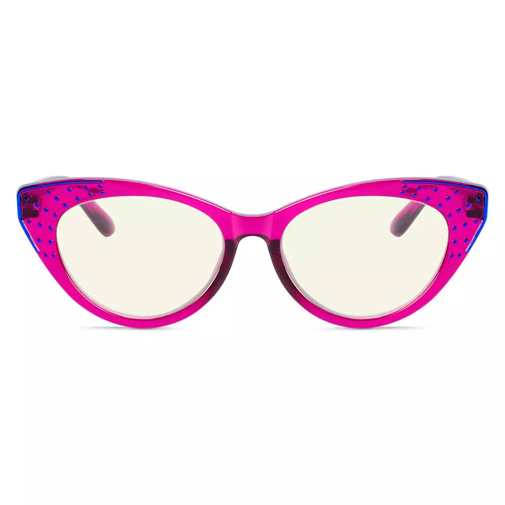 Cat-eye Blue Light Blocking Reading Glasses Women