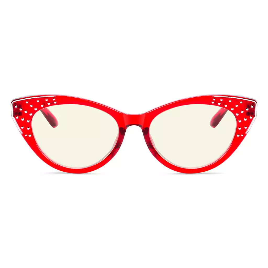 Cat-eye Blue Light Blocking Reading Glasses Women