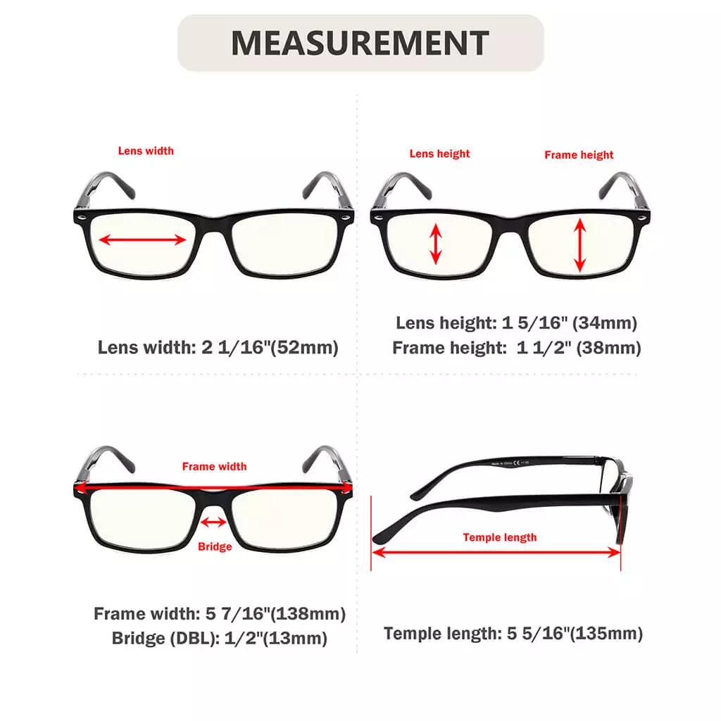 Blue Light Blocking Glasses Men Women