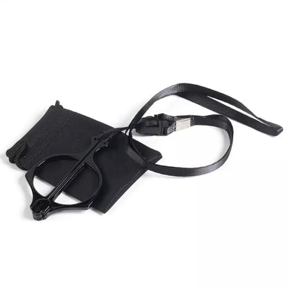Reading Glasses Handhold Folding Metalless Screwless Women