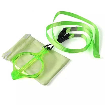 Reading Glasses Handhold Folding Metalless Screwless Women