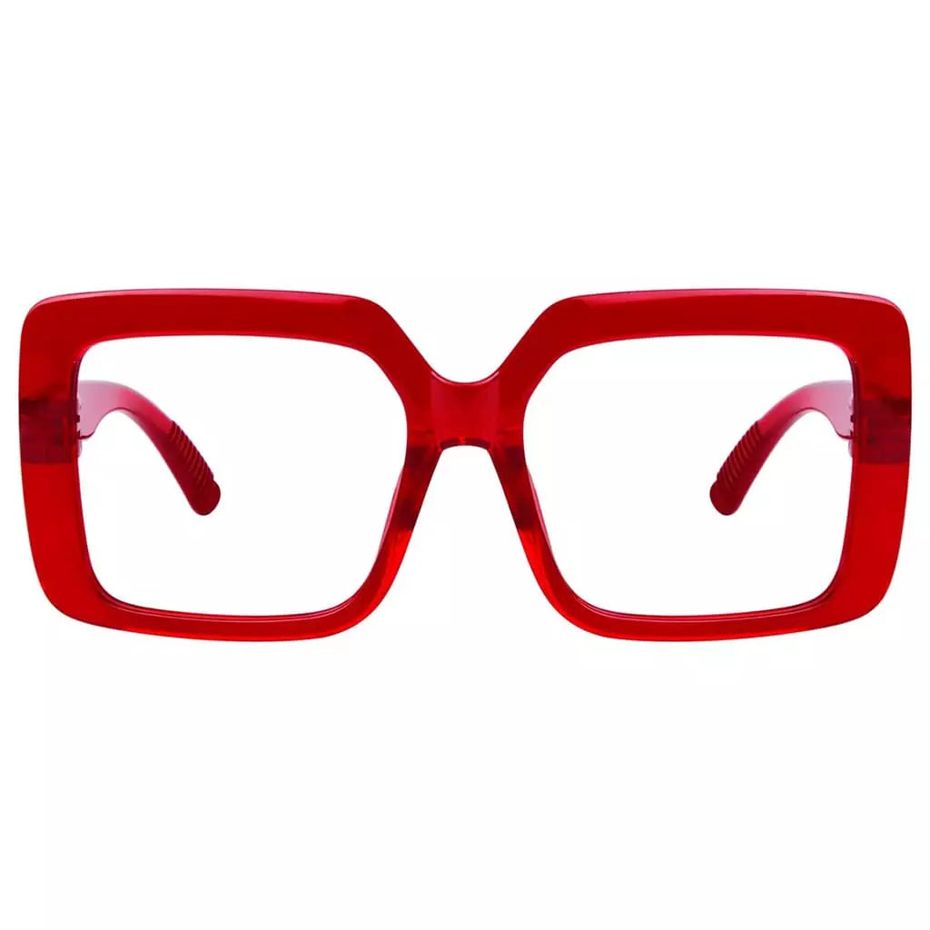 Eyeglasses Spec Oversized Screwless Metalless Glasses Women No Power