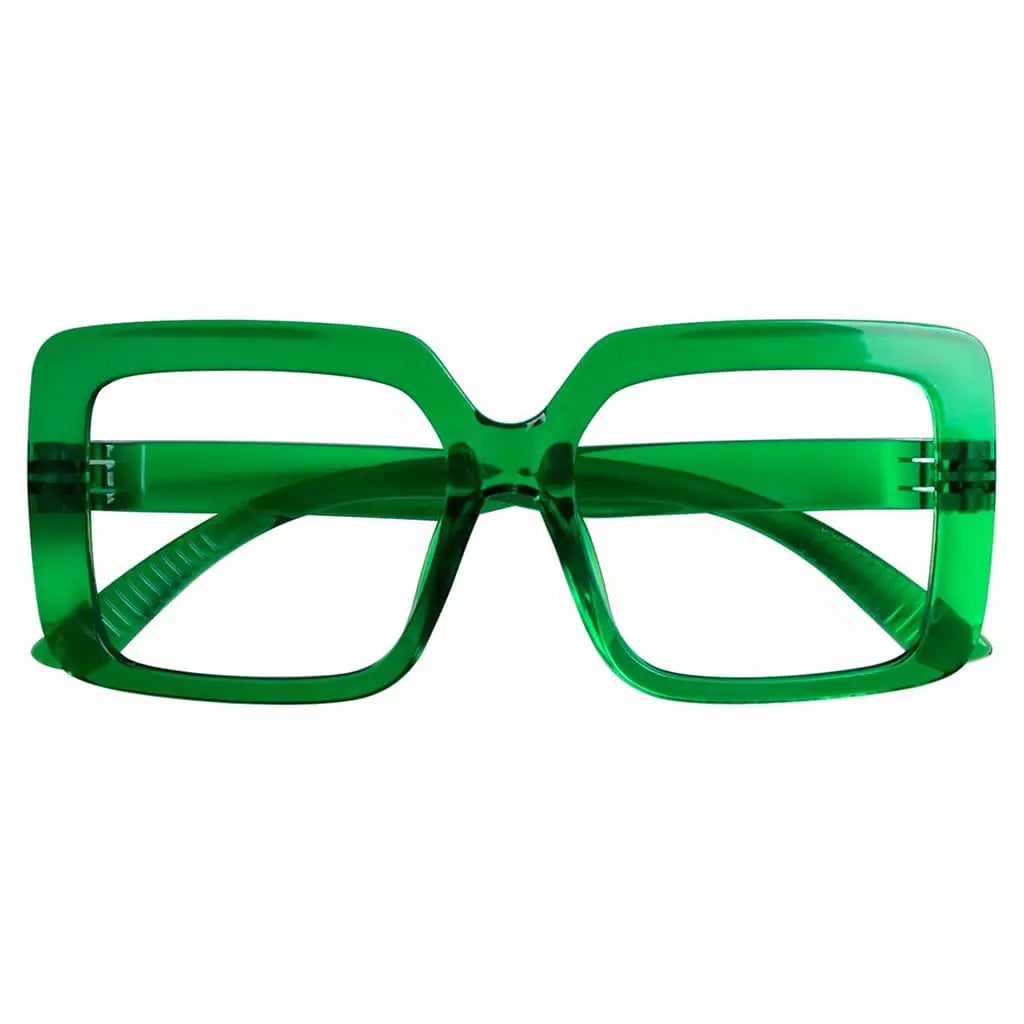Eyeglasses Spec Oversized Screwless Metalless Glasses Women No Power