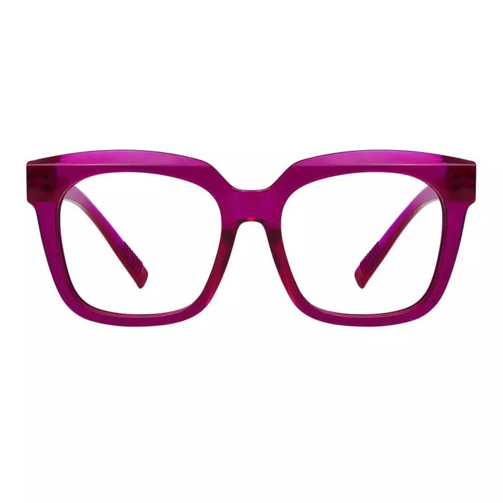 Eyeglasses Screwless Metalless Spring Hinge Glasses Women No Power