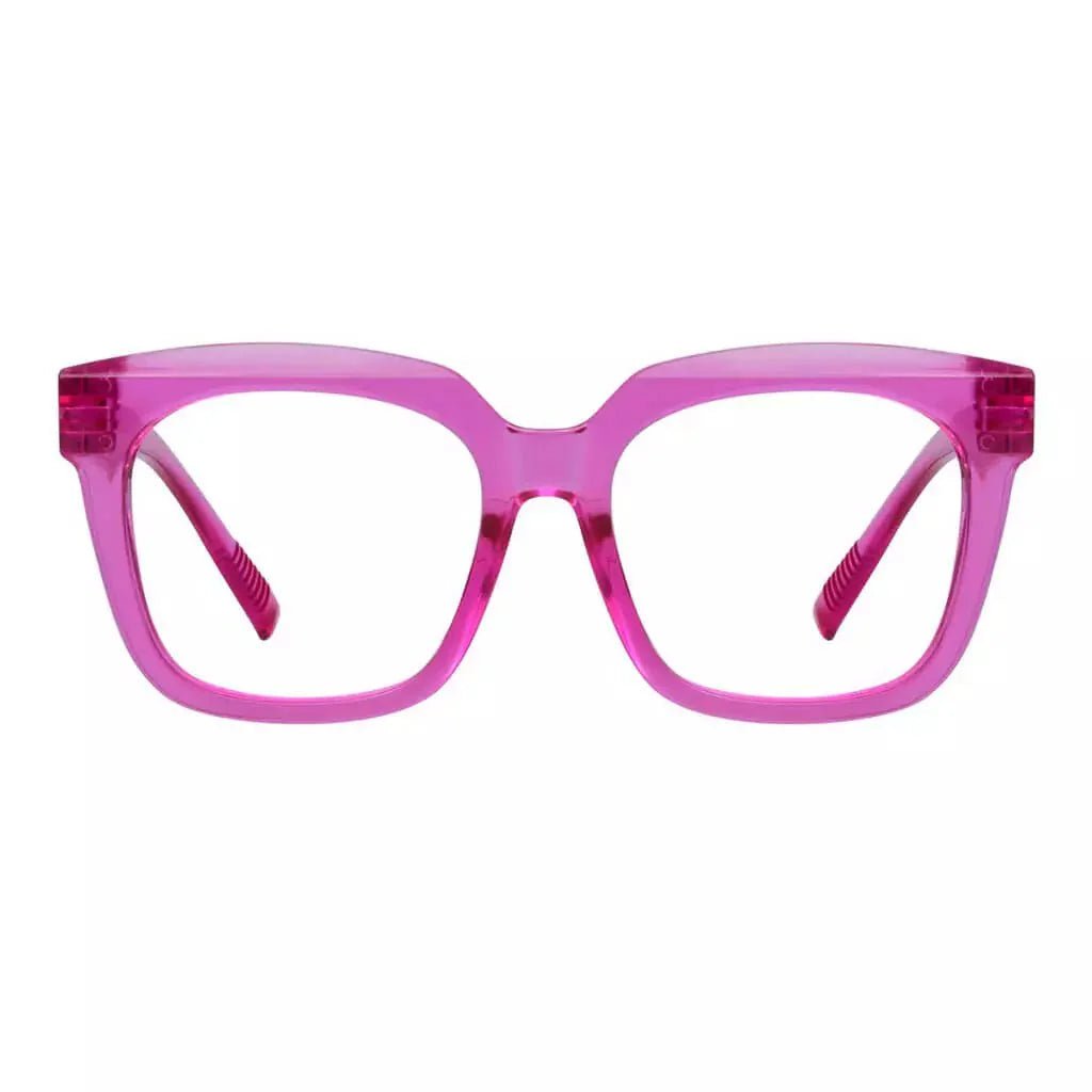 Eyeglasses Screwless Metalless Spring Hinge Glasses Women No Power