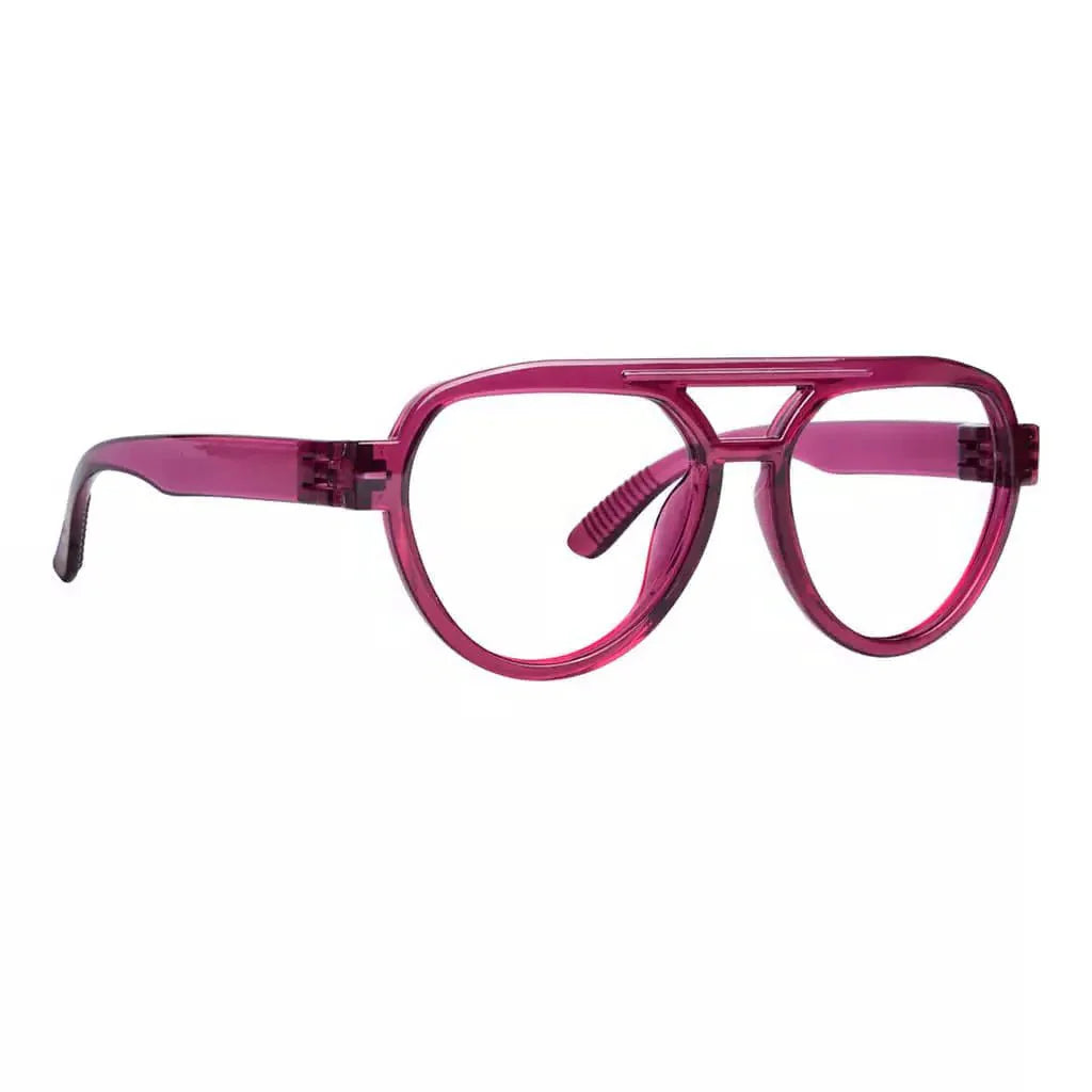 30% Blue Light Blocking Pilot Metalless Eyeglasses Women R2312-B15