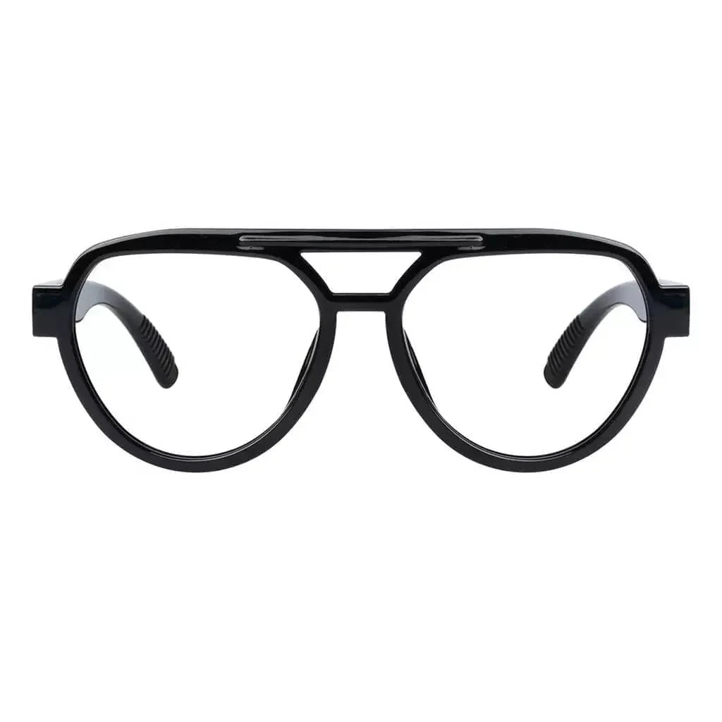 30% Blue Light Blocking Pilot Metalless Eyeglasses Women R2312-B15