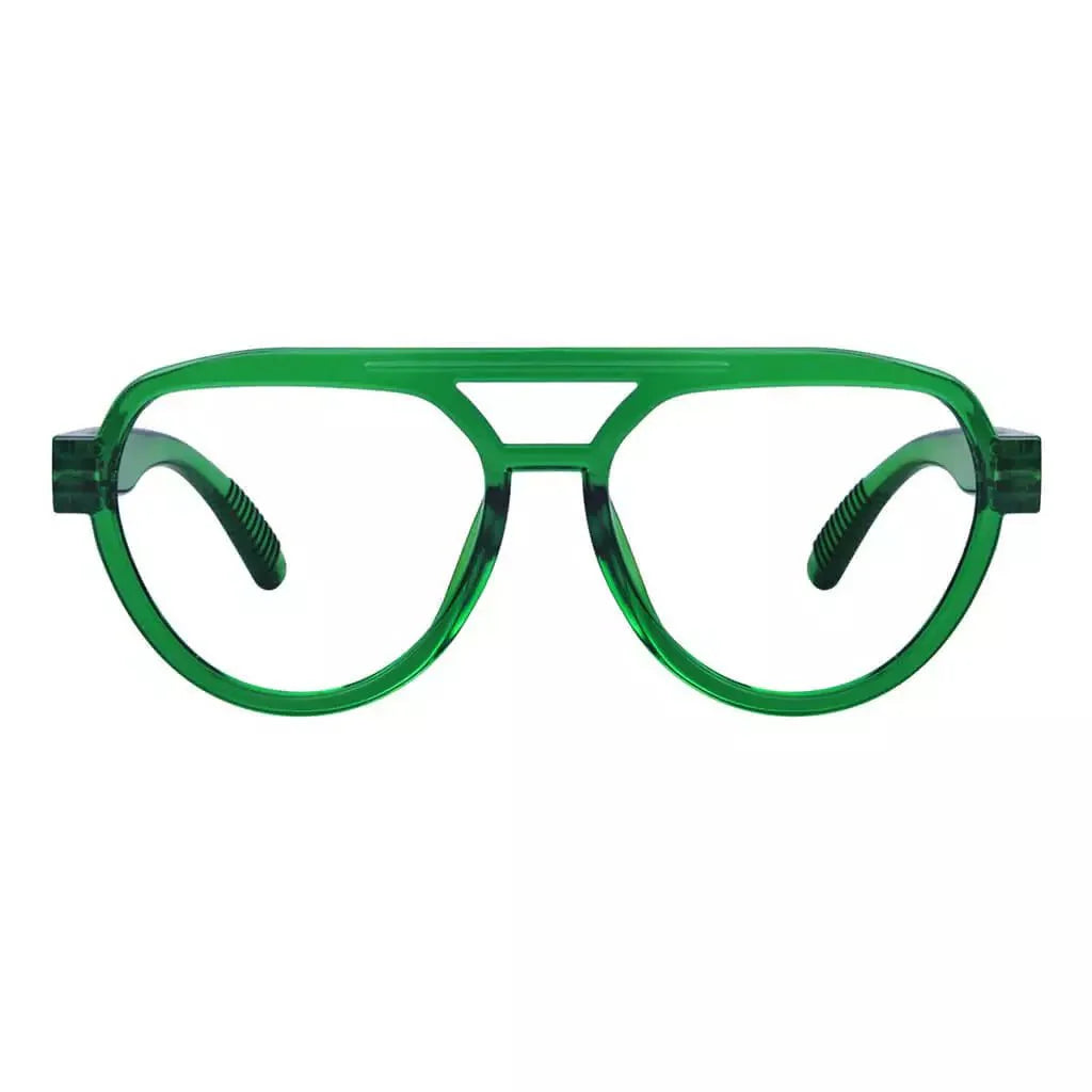 Reading Glasses Oversize Pilot Metalless Screwless Spec Women