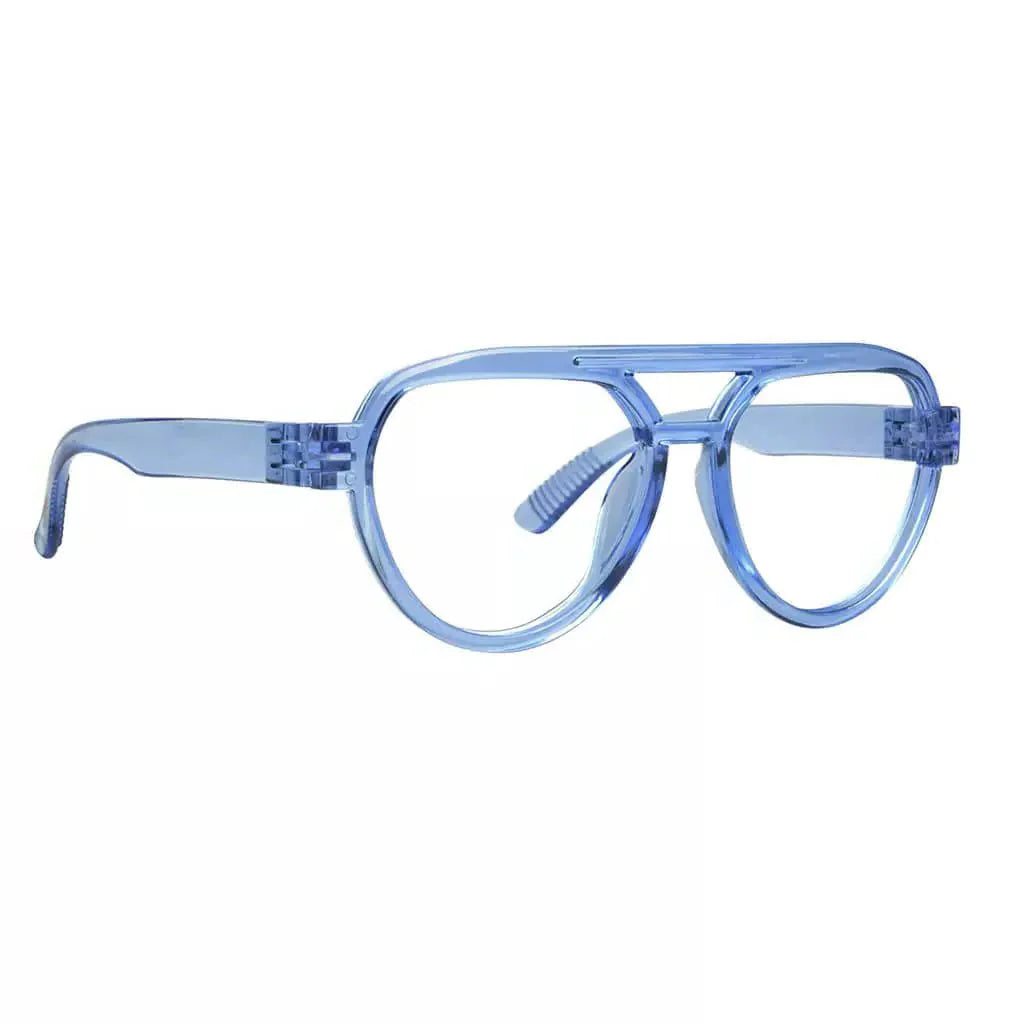 30% Blue Light Blocking Pilot Metalless Eyeglasses Women R2312-B15