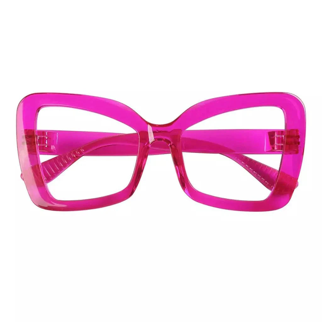 30% Blue Blocking Glasses Butterfly Screwless Spec Women R2315-B15