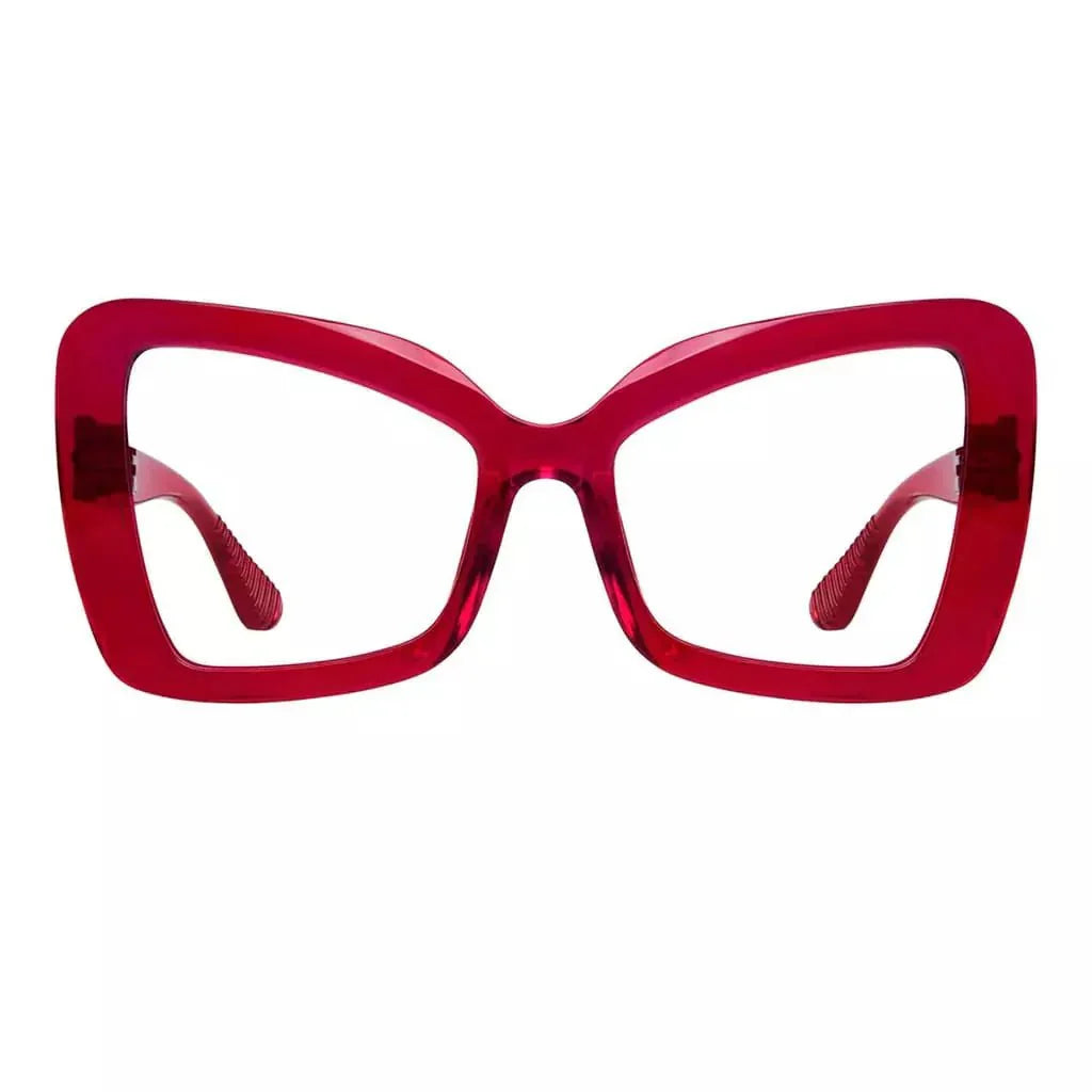 30% Blue Blocking Glasses Butterfly Screwless Spec Women R2315-B15