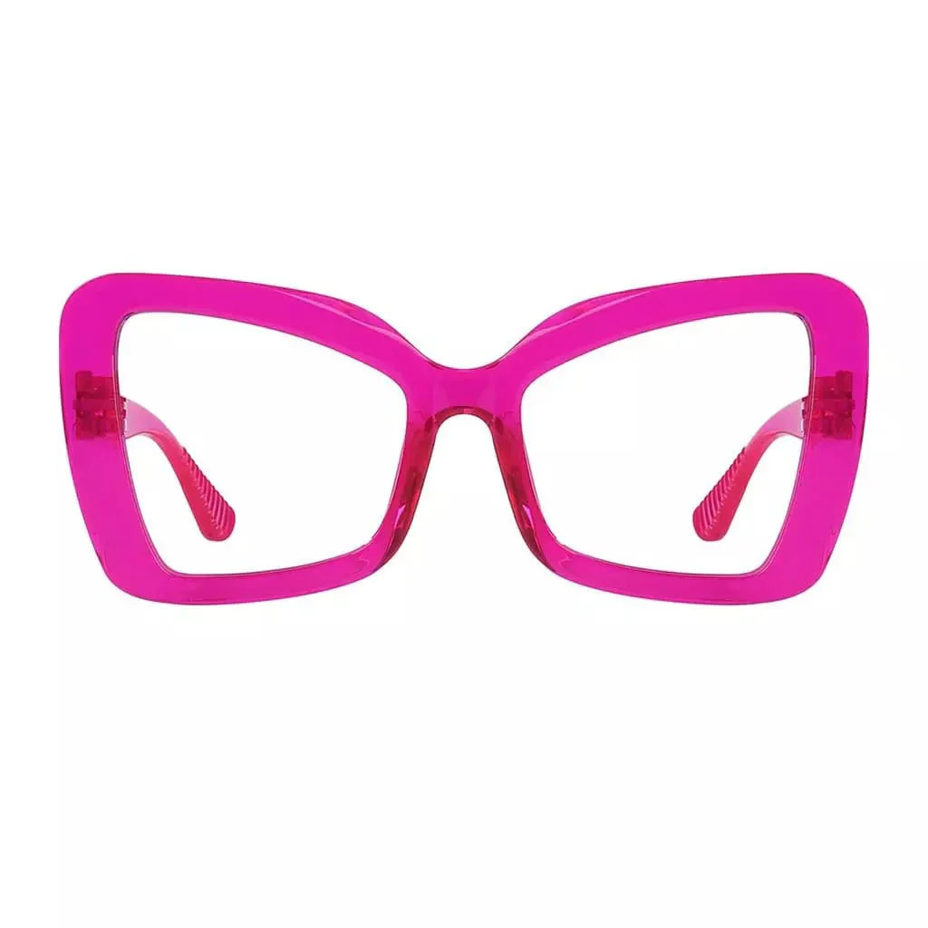 30% Blue Blocking Glasses Butterfly Screwless Spec Women R2315-B15