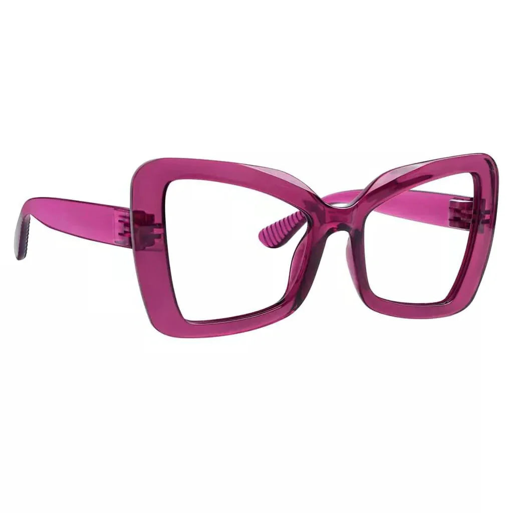 30% Blue Blocking Glasses Butterfly Screwless Spec Women R2315-B15