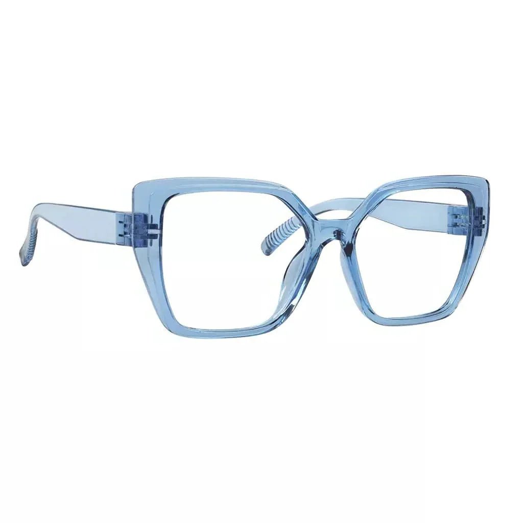Eyeglasses Oversized Metalless Screwless Spec Women Zero Power