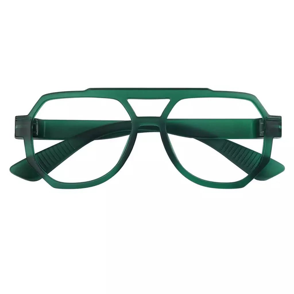 Eyeglasses Pilot Metalless Screwless Spec Women Men Zero Power