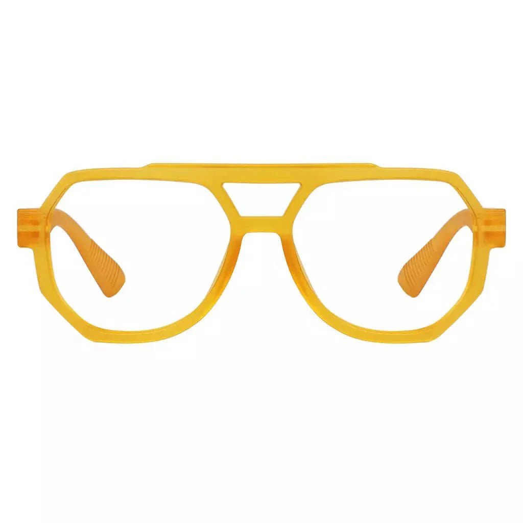 Eyeglasses Pilot Metalless Screwless Spec Women Men Zero Power