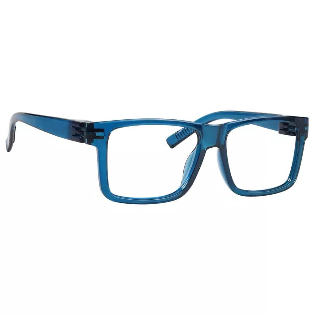 Eyeglasses Large Frame Metalless Screwless Spec Women Men Zero Power