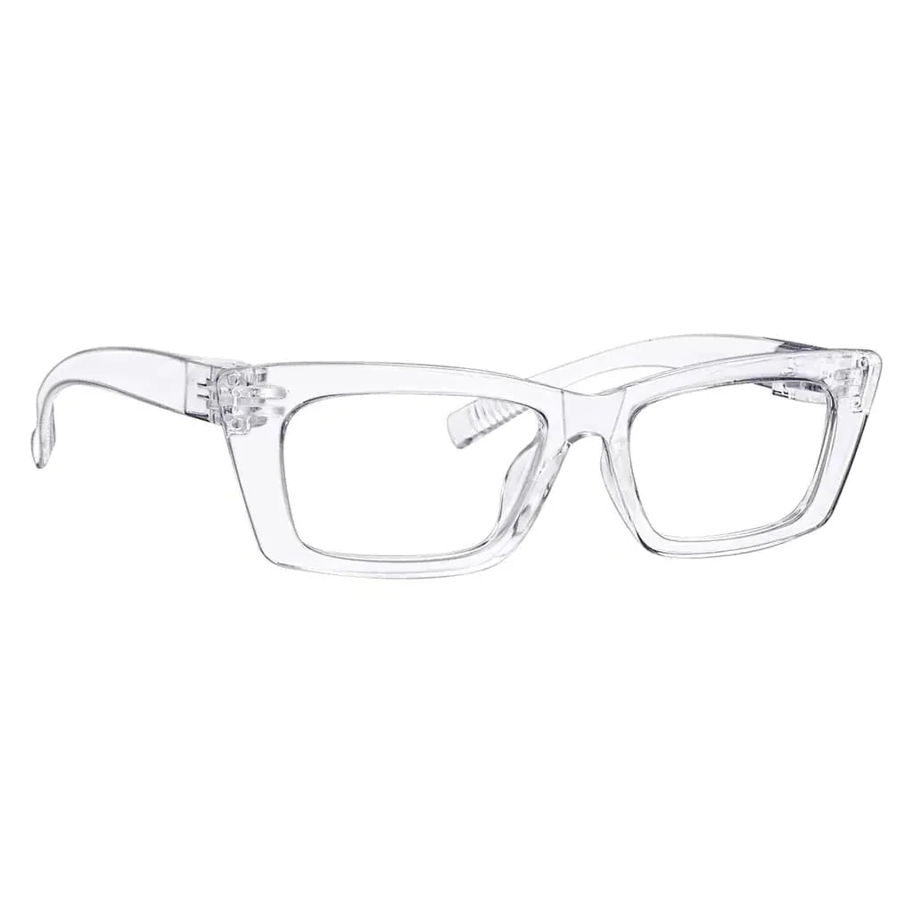 Eyeglasses Cat-eye Metalless Screwless Spec Women Zero Power