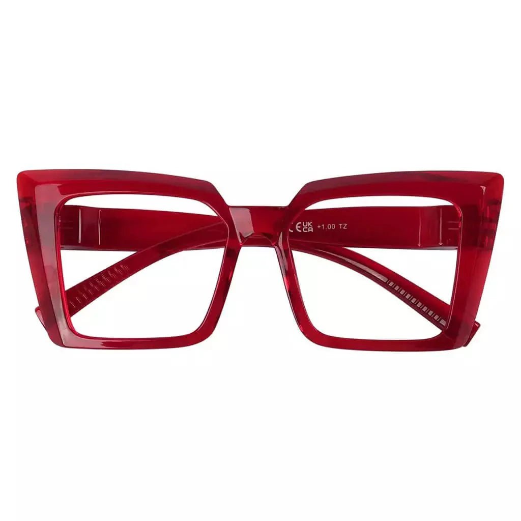 Reading Glasses Oversize Metalless Screwless Spec Women