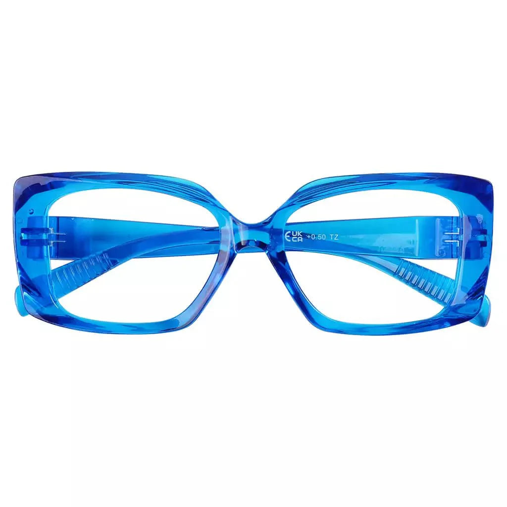Reading Glasses Rectangle Metalless Screwless Spec Women