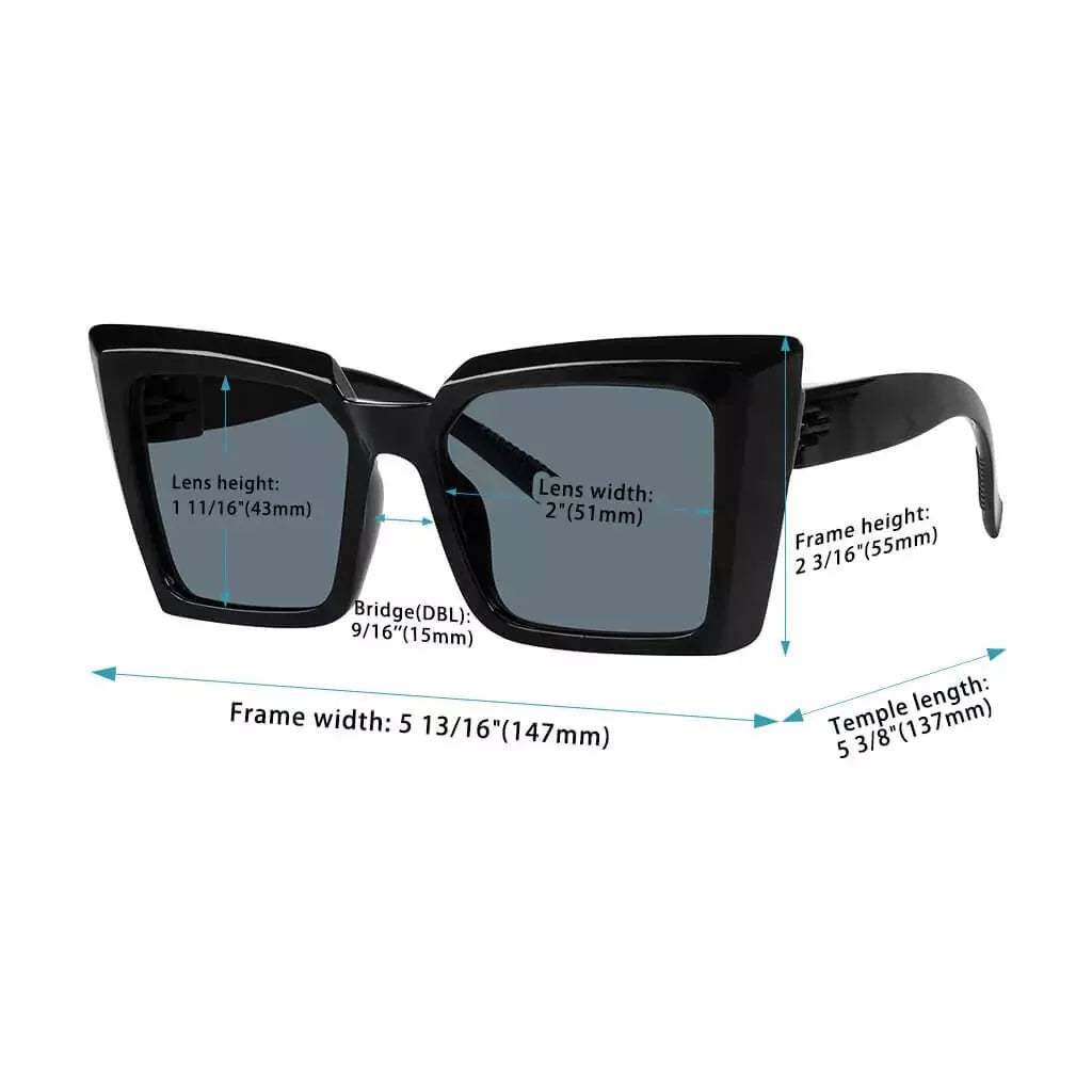 Polarized Sunglasses Metalless Screwless Fashion Specs Women