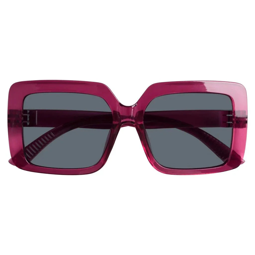 Sunglasses Metalless Square Spring Hinge for Women