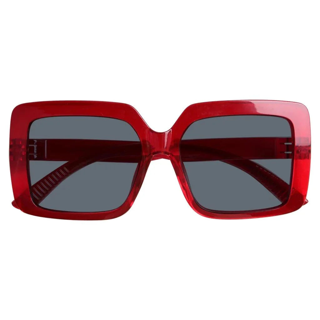 Sunglasses Metalless Square Spring Hinge for Women