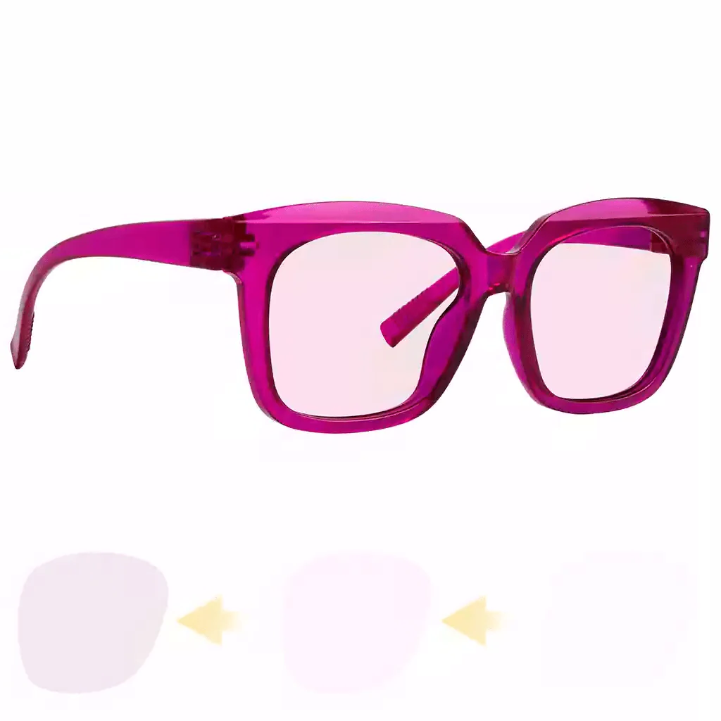 Transition Sunglasses Stylish Metalless Screwless Specs Women
