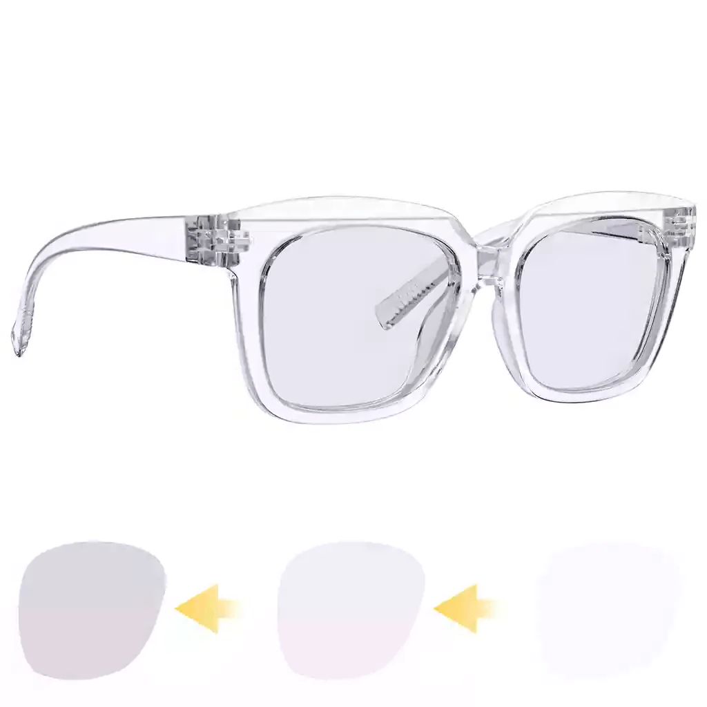 Transition Sunglasses Stylish Metalless Screwless Specs Women