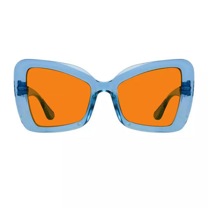 100% Blue Blocking Glasses Nighttime Oversized Metalless R2315-B98