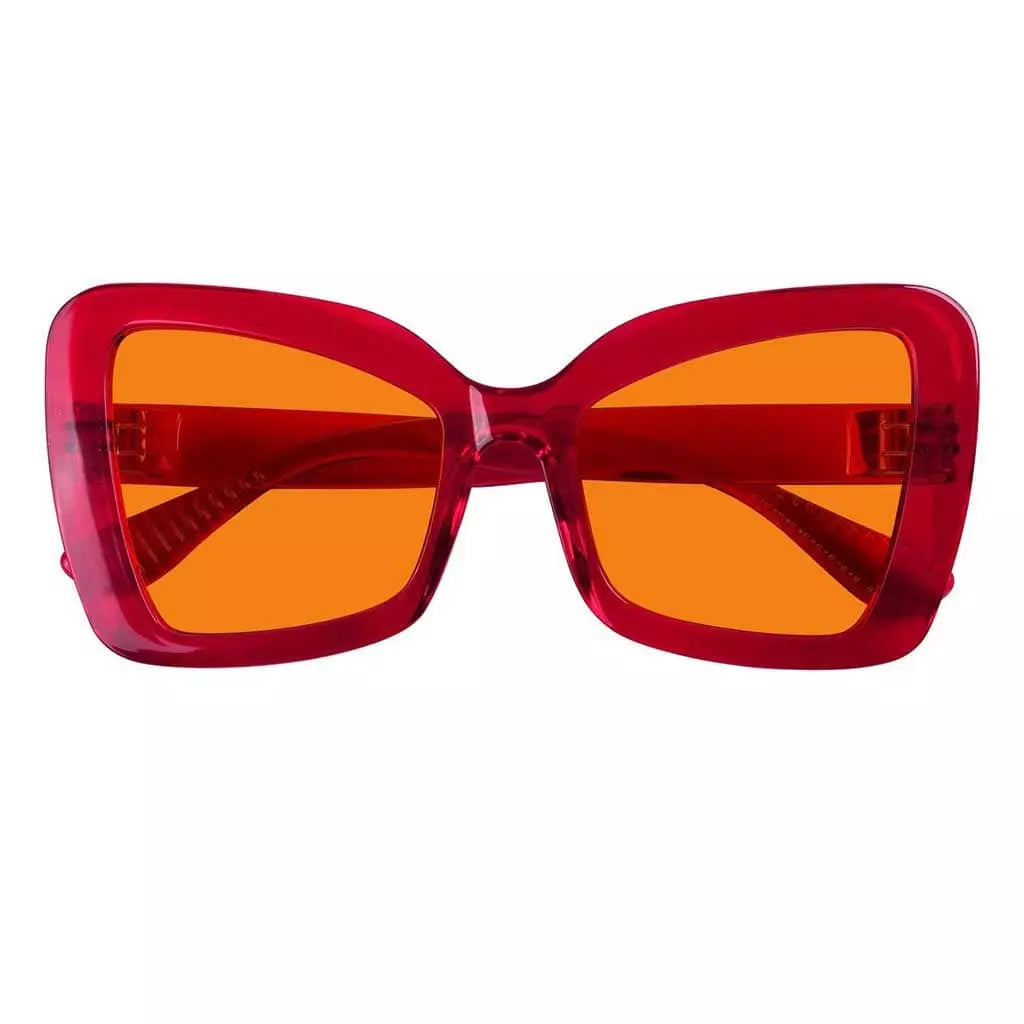 100% Blue Blocking Glasses Nighttime Oversized Metalless R2315-B98