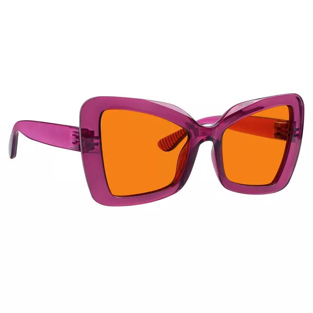 100% Blue Blocking Glasses Nighttime Oversized Metalless R2315-B98