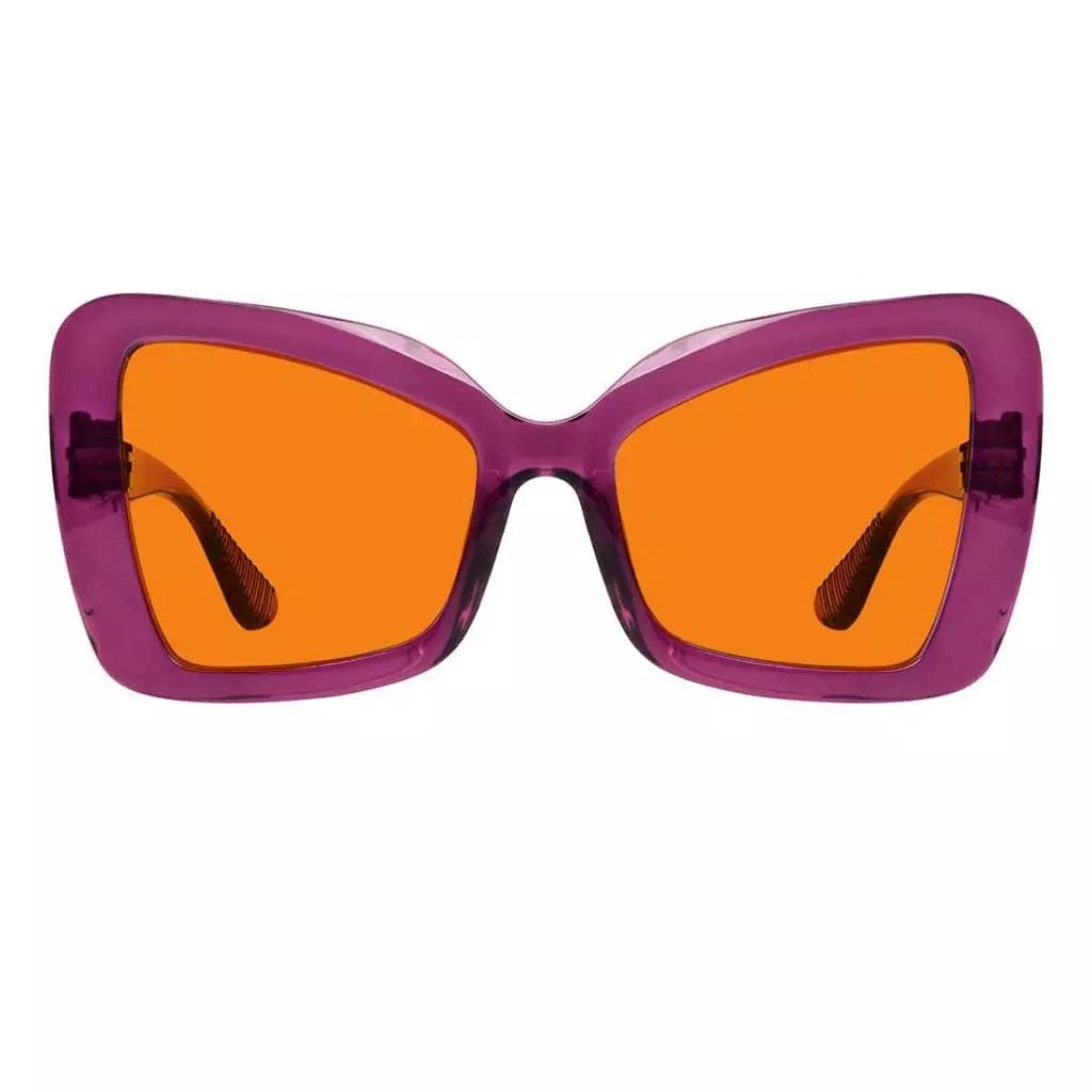 100% Blue Blocking Glasses Nighttime Oversized Metalless R2315-B98
