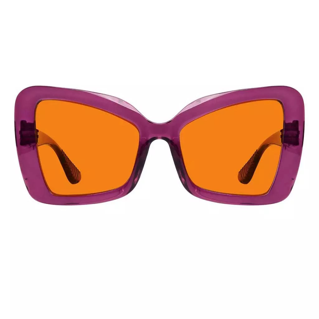 100% Blue Blocking Glasses Nighttime Oversized Metalless R2315-B98