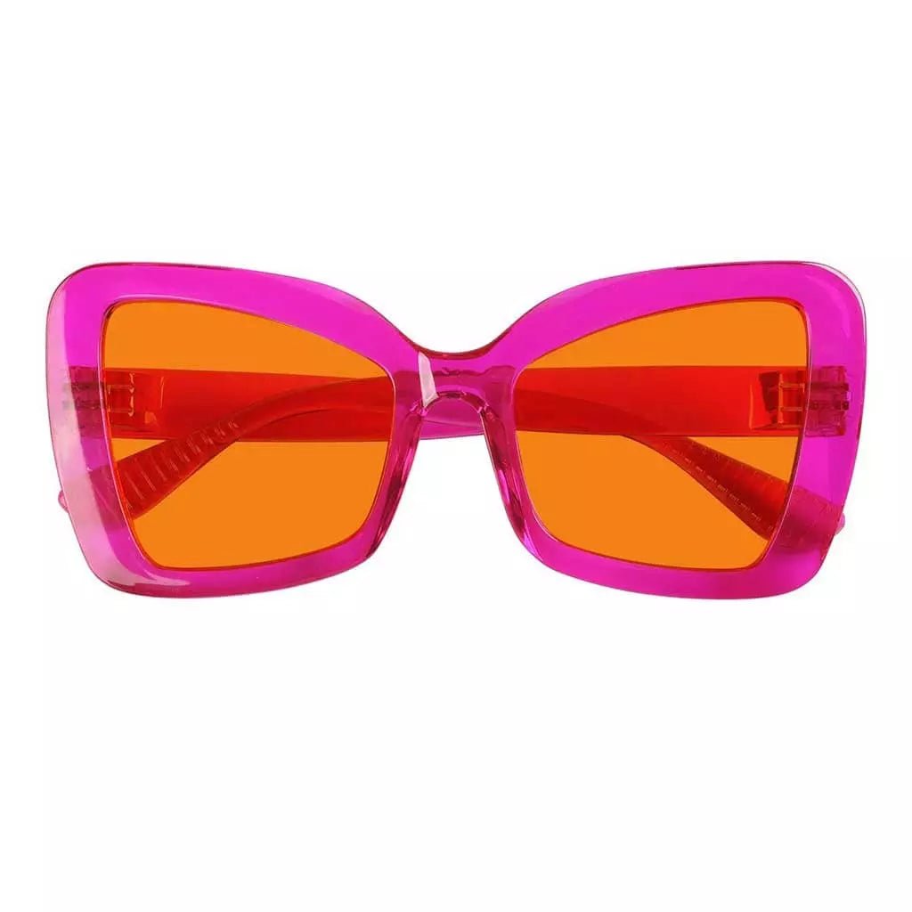100% Blue Blocking Glasses Nighttime Oversized Metalless R2315-B98
