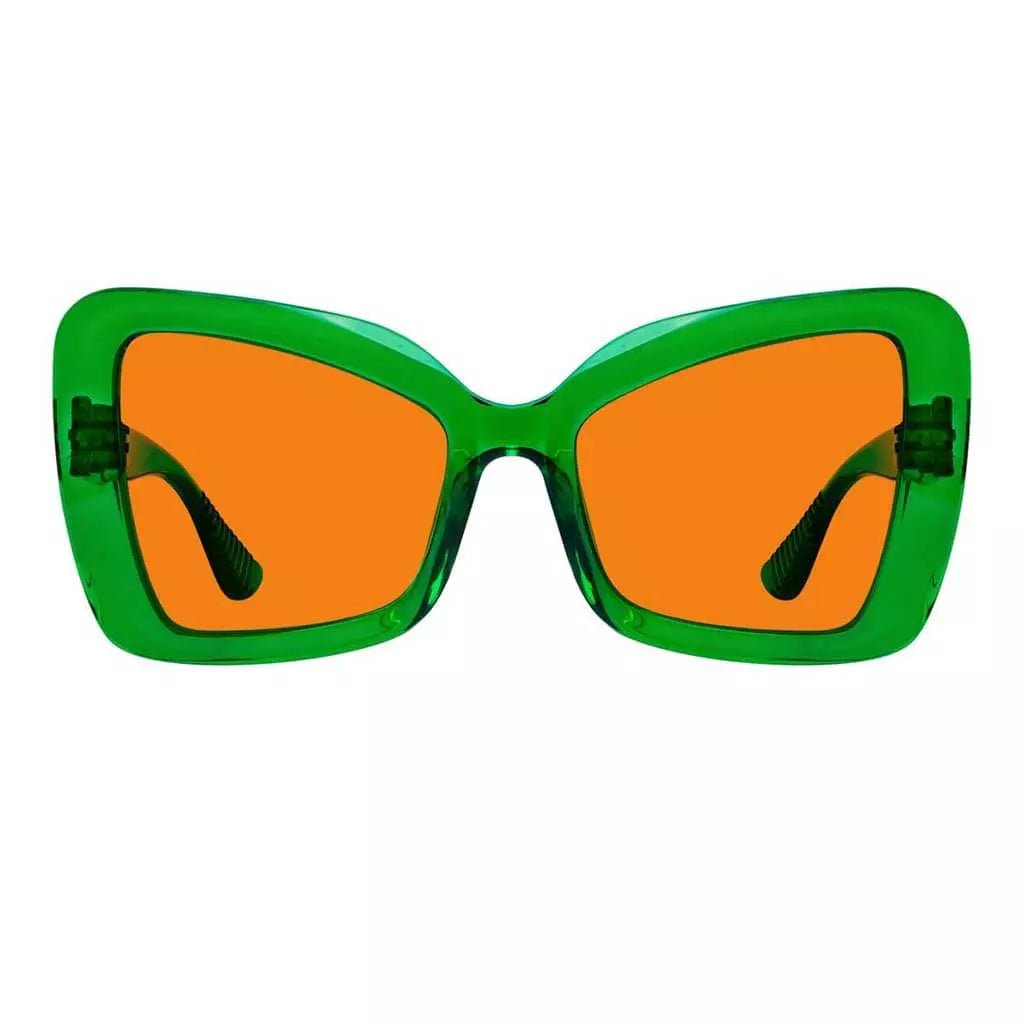 100% Blue Blocking Glasses Nighttime Oversized Metalless R2315-B98
