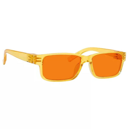 100% Blue Blocking Glasses Orange Lenses Metalless Screwless NR032-B98