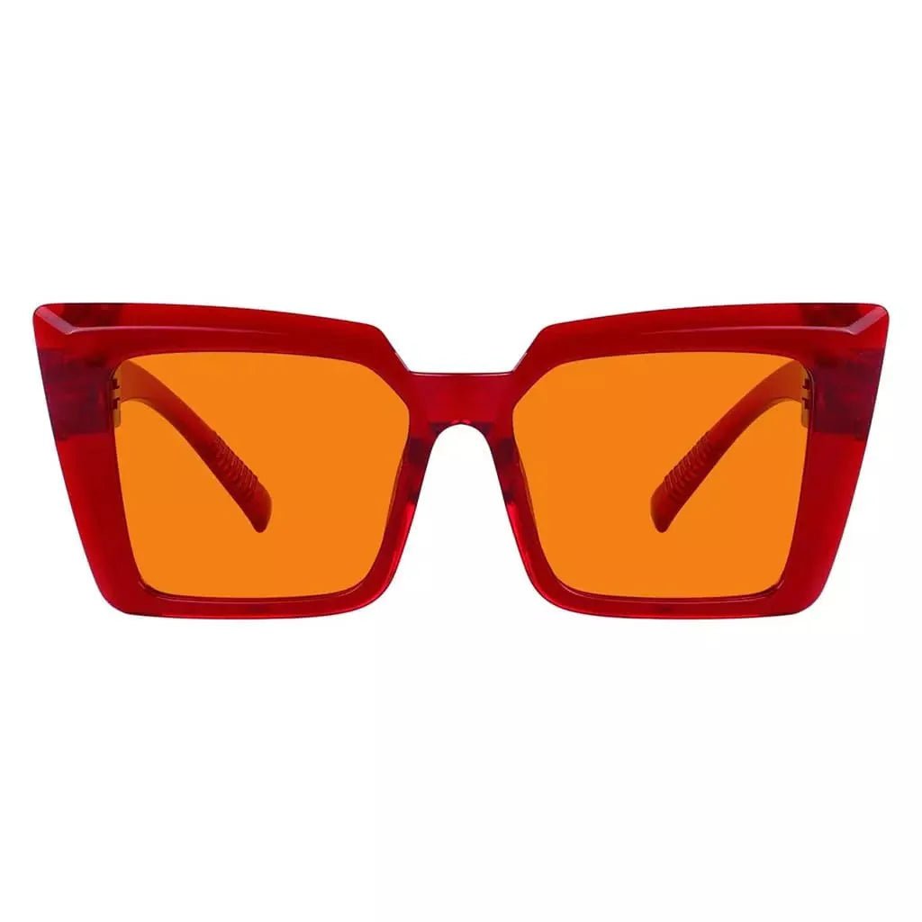 100% Blue Blocking Glasses Nighttime Large Frame Metalless NR2141-B98