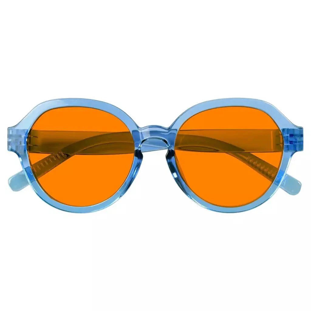 100% Blue Blocking Glasses Nighttime Metalless Specs Women R2317-B98