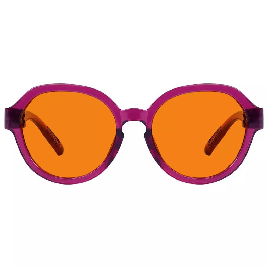100% Blue Blocking Glasses Nighttime Metalless Specs Women R2317-B98