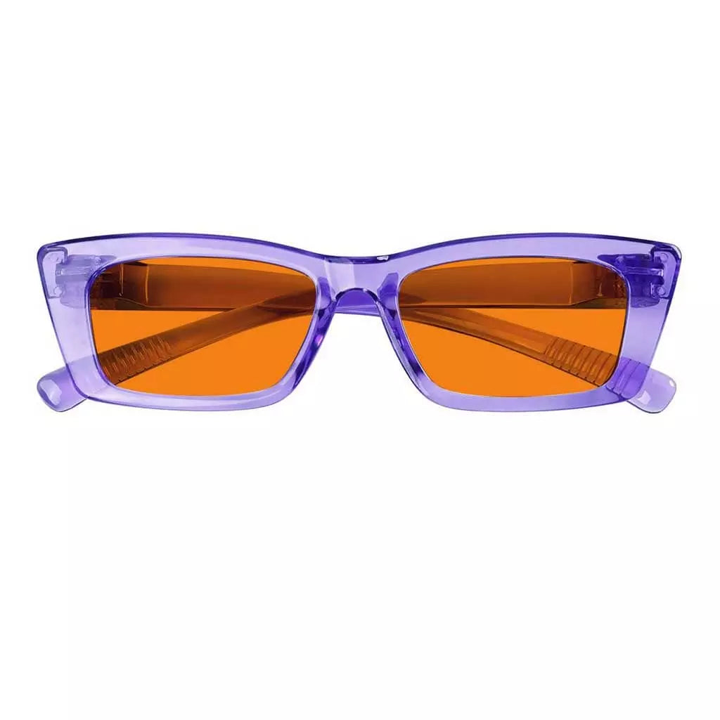 Blue Light Blocking Glasses for Sleep Metalless Screwless R2501-B98