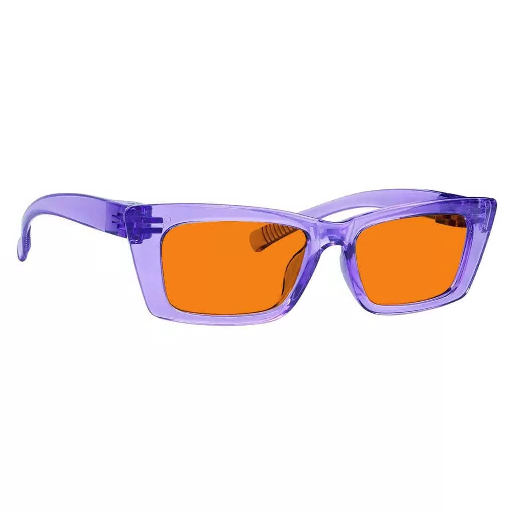 Blue Light Blocking Glasses for Sleep Metalless Screwless R2501-B98