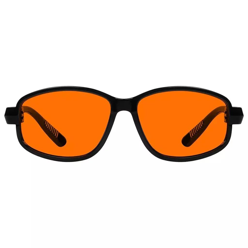 100% Blue Light Blocking Metalless Screwless Glasses for Sleep